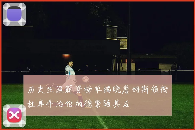 历史生涯薪资榜单揭晓詹姆斯领衔杜库乔治伦纳德紧随其后
